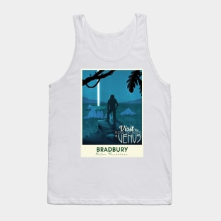 Ray Bradbury - “The Long Rain” Travel Poster Tank Top